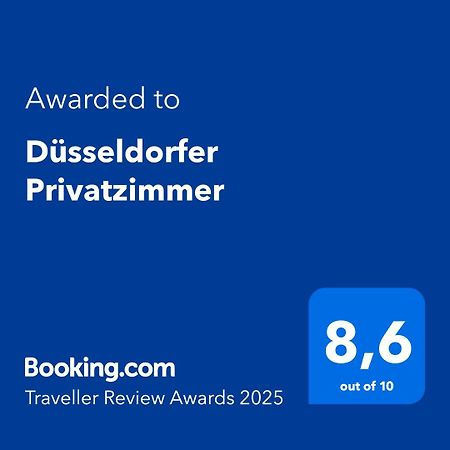 Duesseldorfer Privatzimmer Zewnętrze zdjęcie